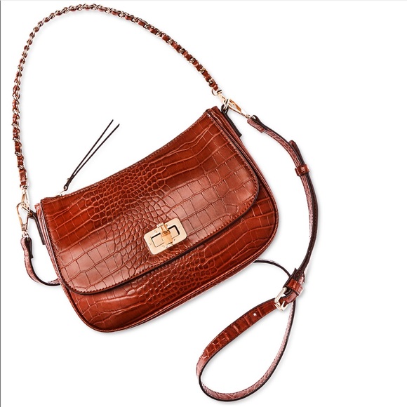 INC Holliee Baguette Flap Shoulder Bag NWT - Picture 4 of 6